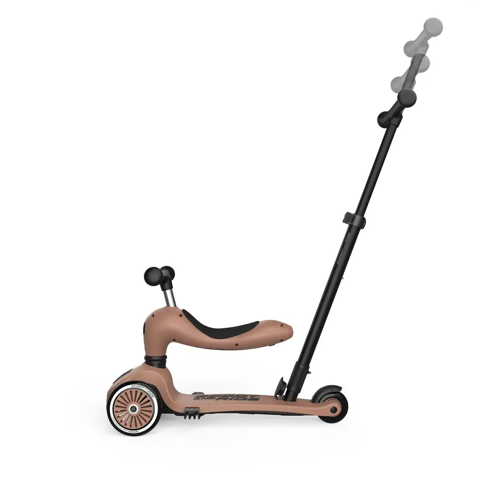 Детска тротинетка и колело за баланс Scoot & Ride Highwaykick 1 Push and Go, Мока - Снимка 7