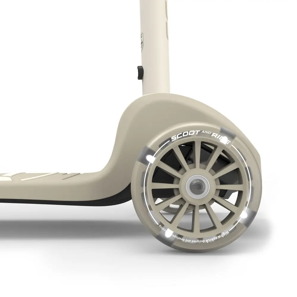 Детска тротинетка Scoot & Ride Highwaykick 3S, Сгъваема, Ясен - Снимка 2