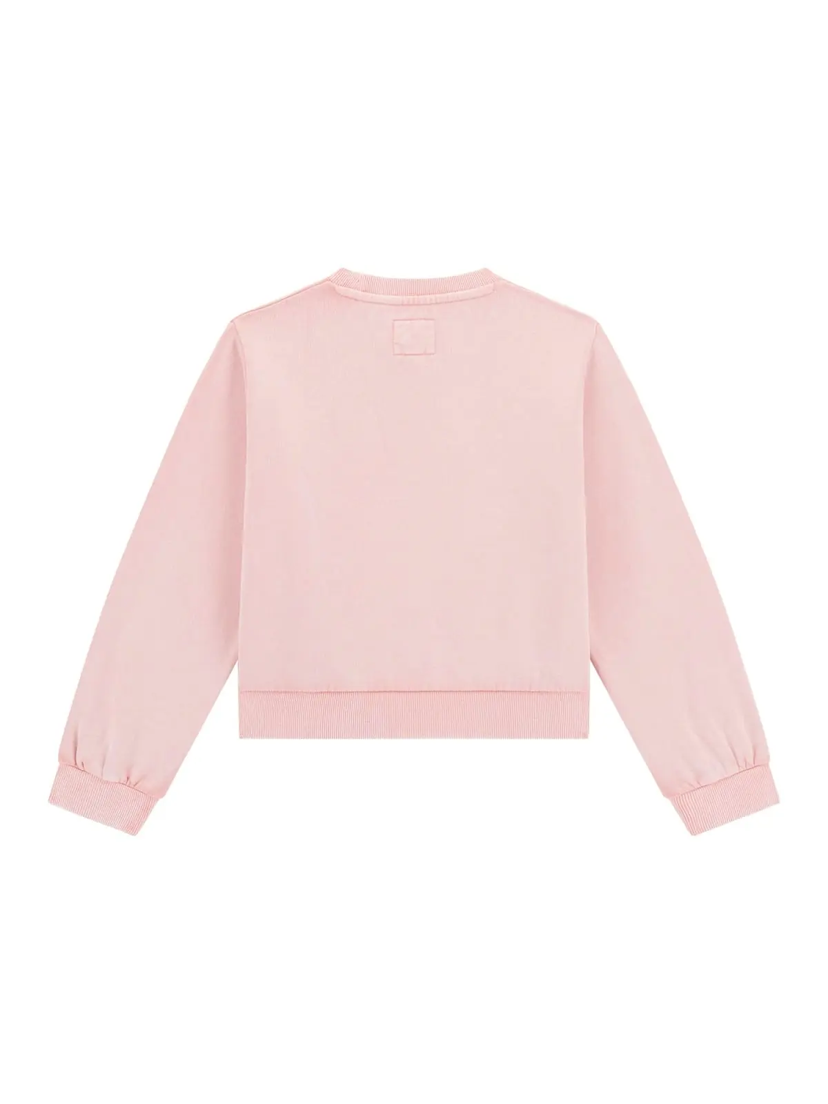 GUESS KIDS Детска розова блуза за момичета със щампа - Снимка 2