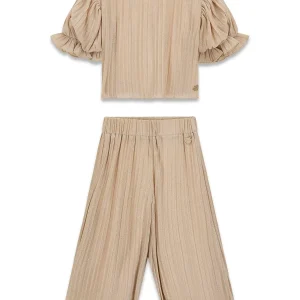 GUESS KIDS Детски комплект с лурекс: блуза и панталони