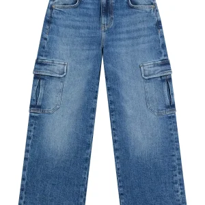 GUESS KIDS Дънков панталон за момчета с oversize кройка - Снимка 1