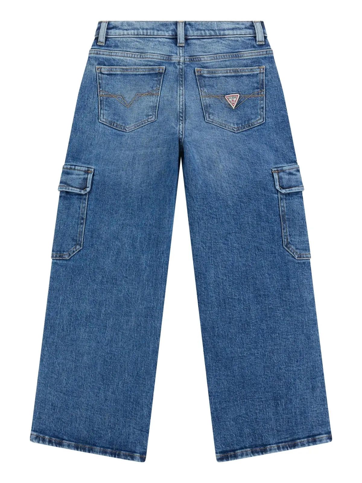 GUESS KIDS Дънков панталон за момчета с oversize кройка - Снимка 2