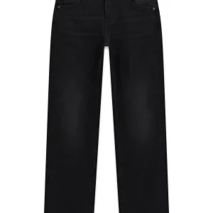 GUESS KIDS Детски черни дънкови панталони, двойно пране
