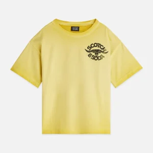 SCOTCH & SODA Тениска за момчета с артистичен принт - Снимка 1