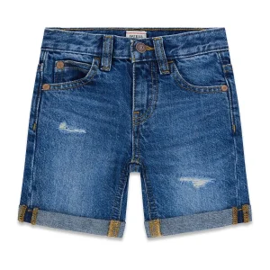 GUESS KIDS Момчешки къси панталони в кобалтово синьо