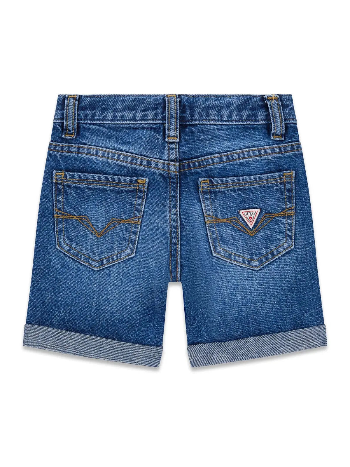 GUESS KIDS Момчешки къси панталони в кобалтово синьо - Снимка 2