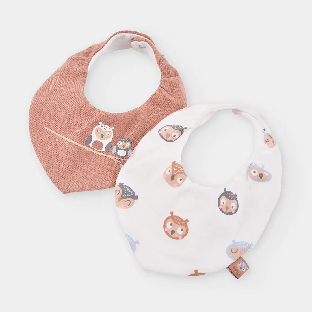 BOBOLI Комплект бебешки бандани с животински принт - Снимка 1