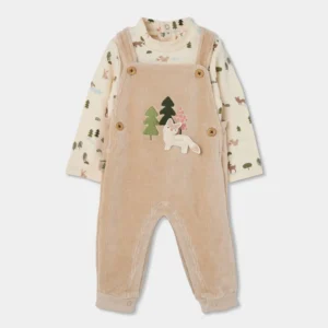 BOBOLI Бебешки комплект за момче с животински дизайн