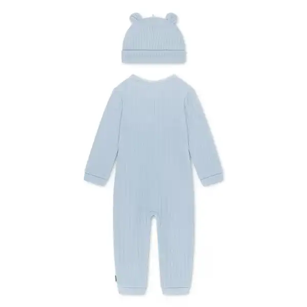 HUGGIES Бебешки комплект за момчета от органичен памук - Снимка 2