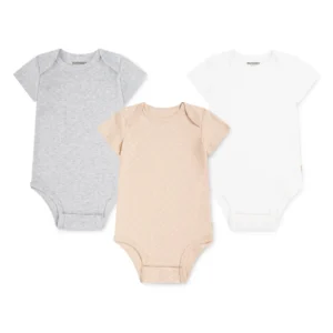 HUGGIES Трикотажни бодита за новородени, 3 бр. комплект - Снимка 1
