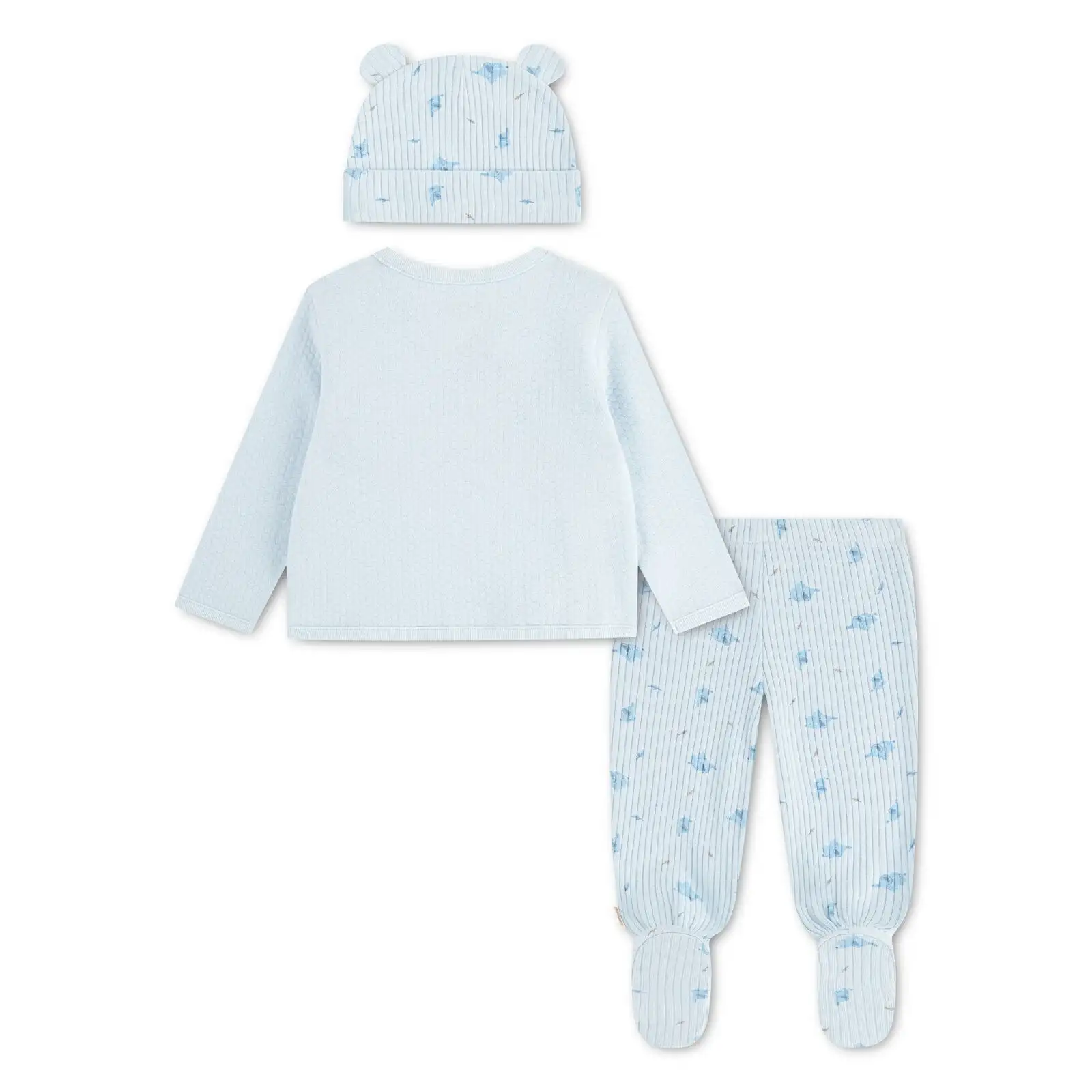 HUGGIES Детски комплект за новородено момче в синьо - Снимка 2