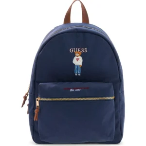GUESS KIDS Елегантна детска синя раница с апликация - Снимка 1