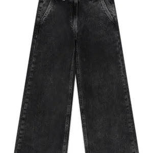 GUESS KIDS Широки дънки за момичета с винтидж измиване