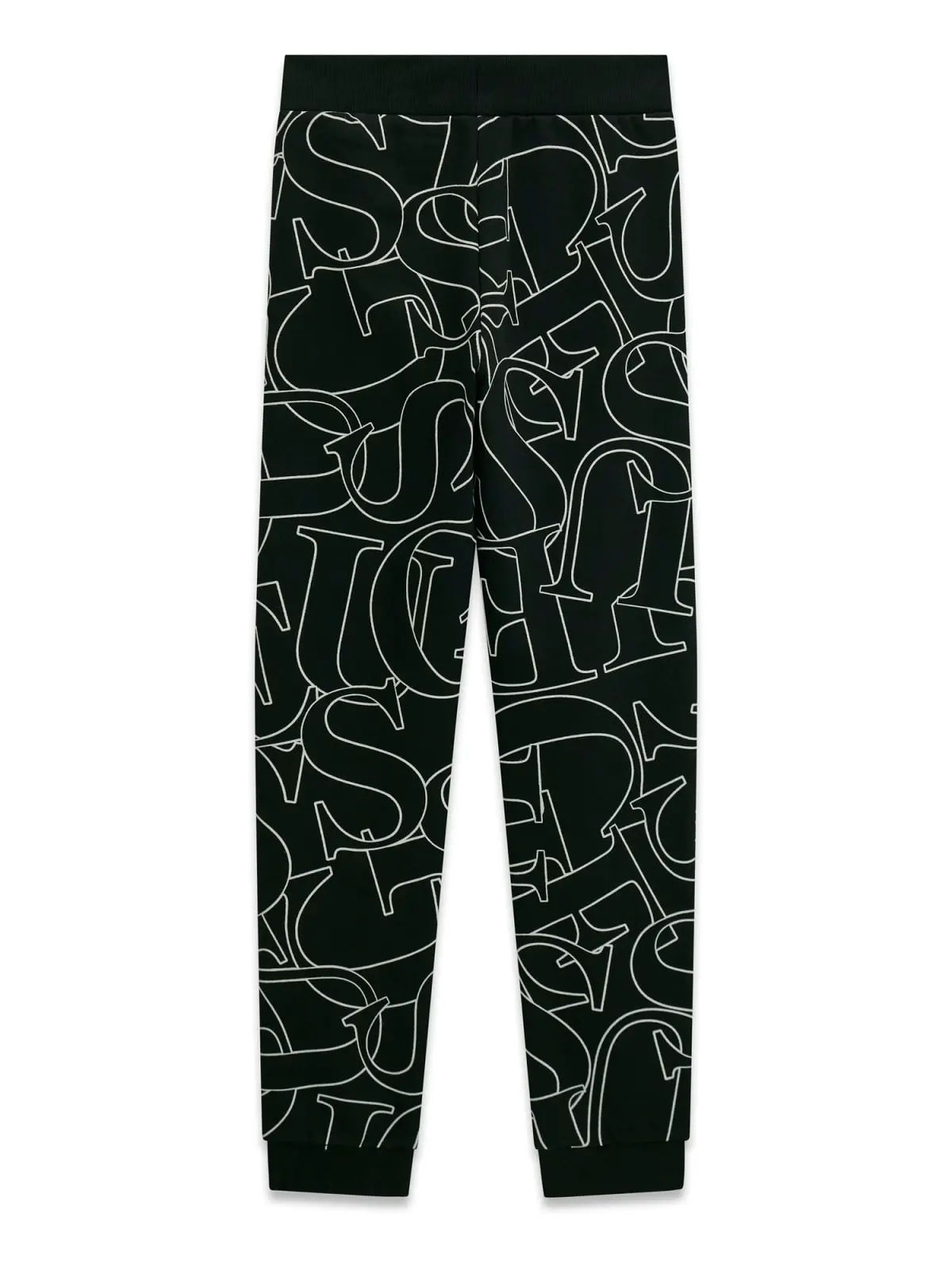 GUESS KIDS Детски черни спортни панталони с модерен дизайн - Снимка 2