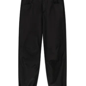 GUESS KIDS Детски черни спортни панталони с джобове