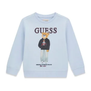 GUESS KIDS Спортна блуза за момче в арктично синьо - Снимка 1