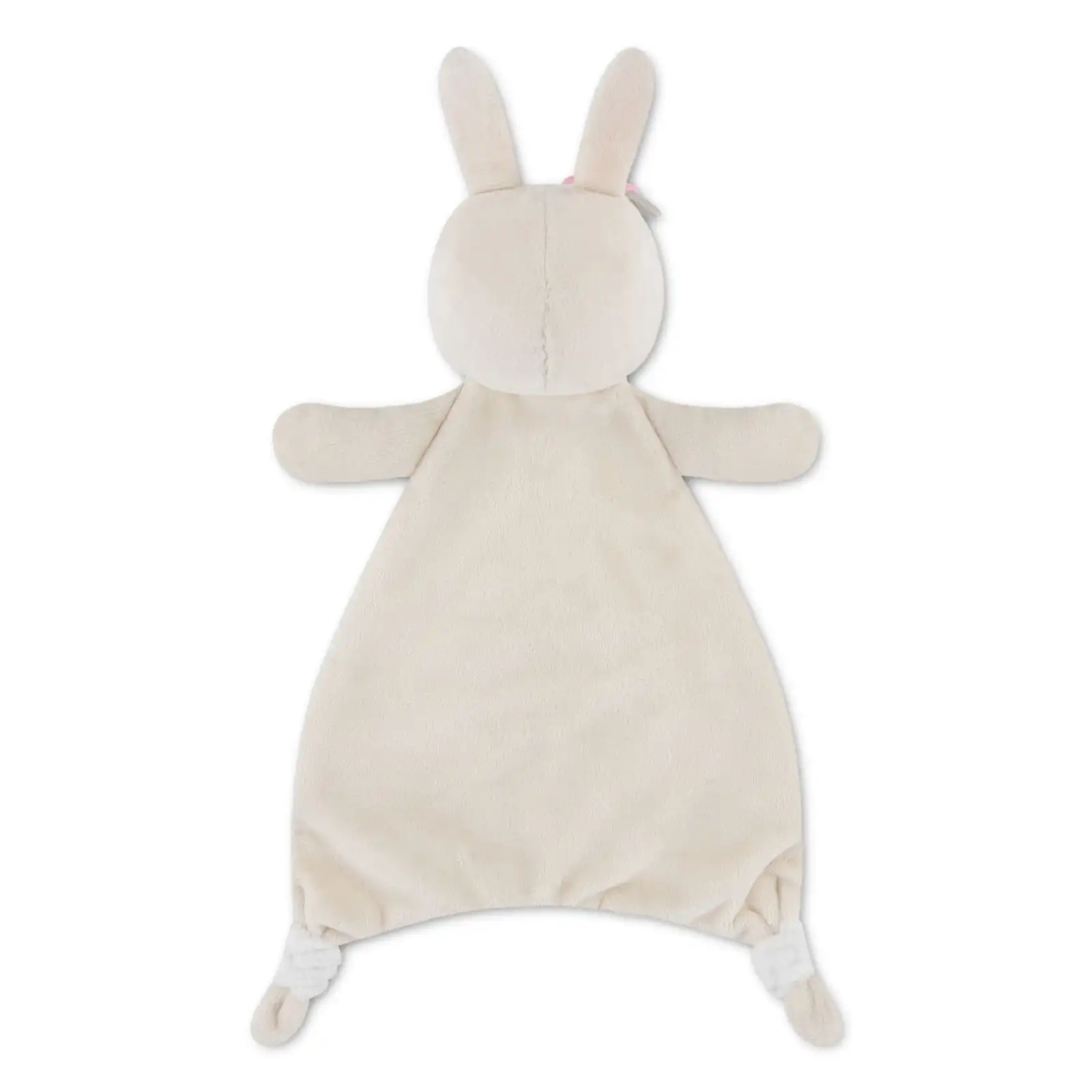 HUGGIES Плюшена играчка дуду зайче, кремав плюш, 23 см - Снимка 2