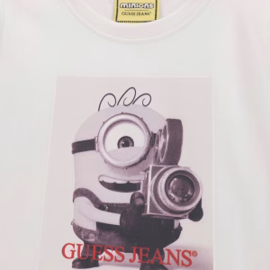 GUESS KIDS Тениска с миньони за момчета от мек памук