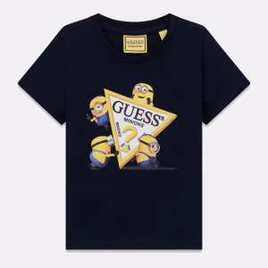 GUESS KIDS Тениска с Миниони за момчета от мек памук