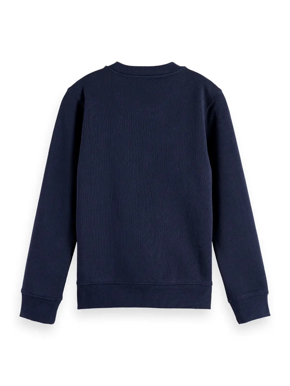 SCOTCH & SODA Момчешки памучен блузон в морскосин цвят - Снимка 2
