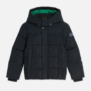SCOTCH & SODA Детско зимно яке с качулка в тъмносин цвят - Снимка 1