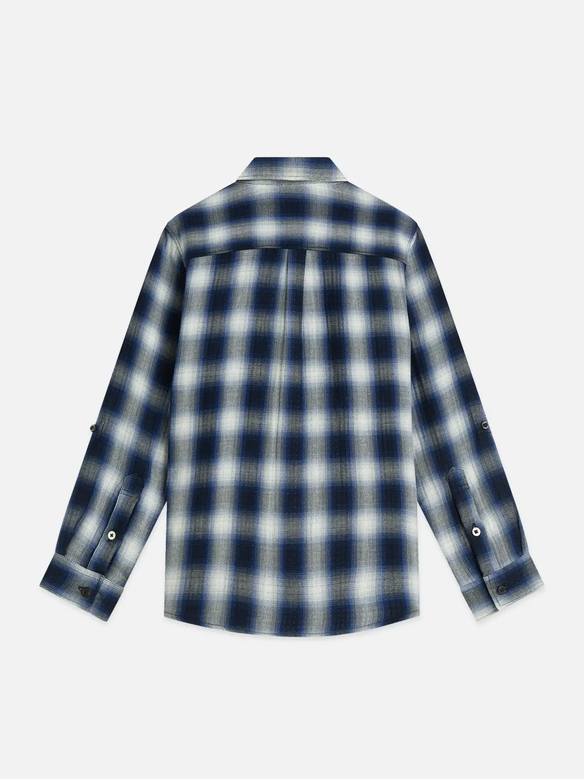 SCOTCH & SODA Риза в тъмносиньо каре за момчета - Снимка 2