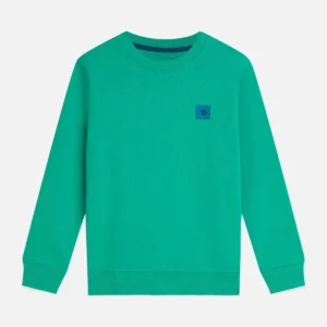 SCOTCH & SODA Детски спортен суитчер в тъмнозелено - Снимка 1