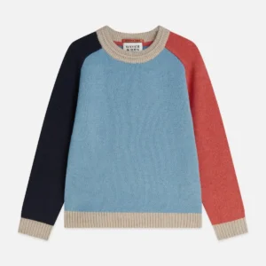 SCOTCH & SODA Детски пуловер с Цветни Ръкави за Момчета - Снимка 1
