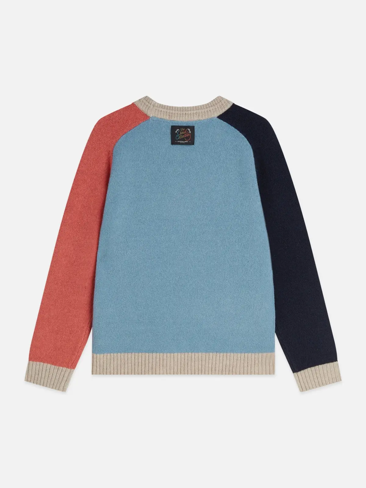 SCOTCH & SODA Детски пуловер с Цветни Ръкави за Момчета - Снимка 2