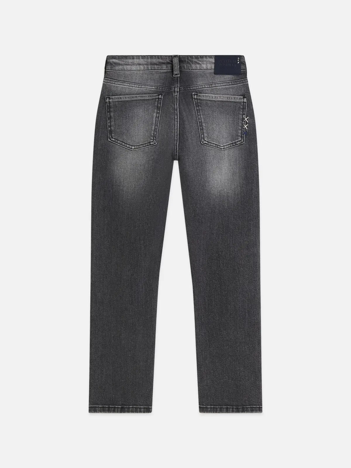 SCOTCH & SODA Детски сиви дънки с комфортен силует за момче - Снимка 2