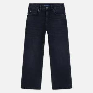 SCOTCH & SODA Детски удобни дънки с класически дизайн в тъмносин цвят - Снимка 1
