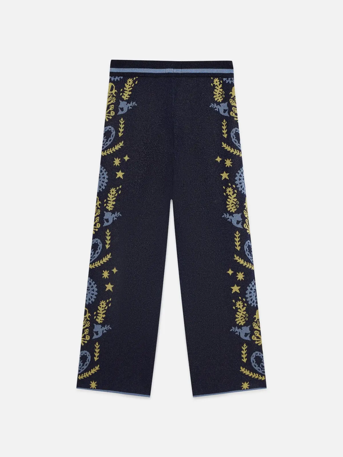 SCOTCH & SODA Детски жакардови панталони с флорални мотиви за момиче - Снимка 2
