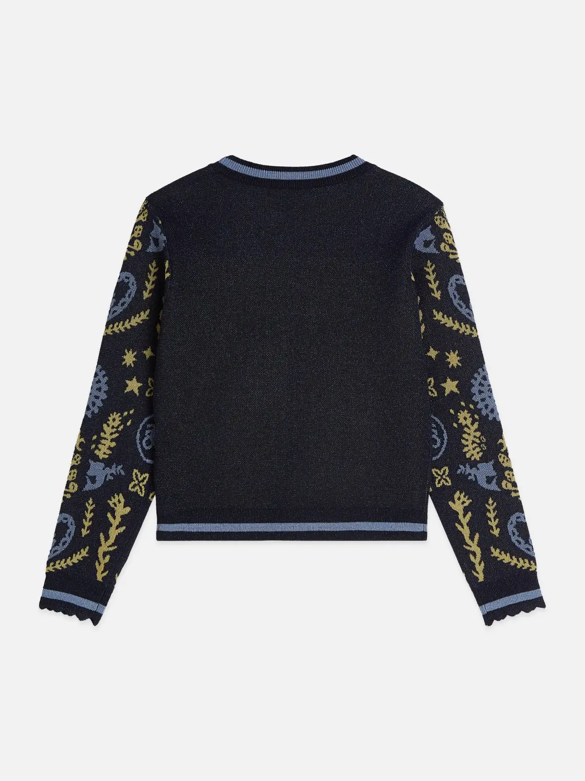 SCOTCH & SODA Детски уникален детски пуловер с жакардов дизайн за момиче - Снимка 2
