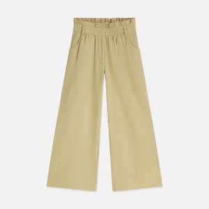 SCOTCH & SODA Детски бежов панталон с висока талия и удобен дизайн - Снимка 1