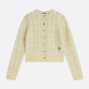 SCOTCH & SODA Детска жилетка за момиче в екрю цвят - Снимка 1