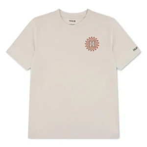 HURLEY Трикотажна тениска за момчета в цвят пемза - Снимка 1