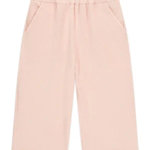 GUESS KIDS Розови рипсени панталони за момичета с джобове