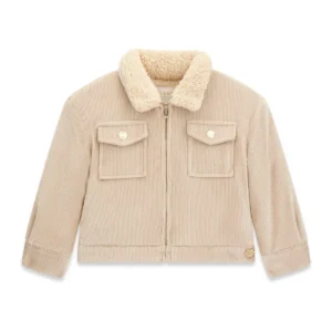 GUESS KIDS Детско разтегливо яке с мека яка и джобове - Снимка 1