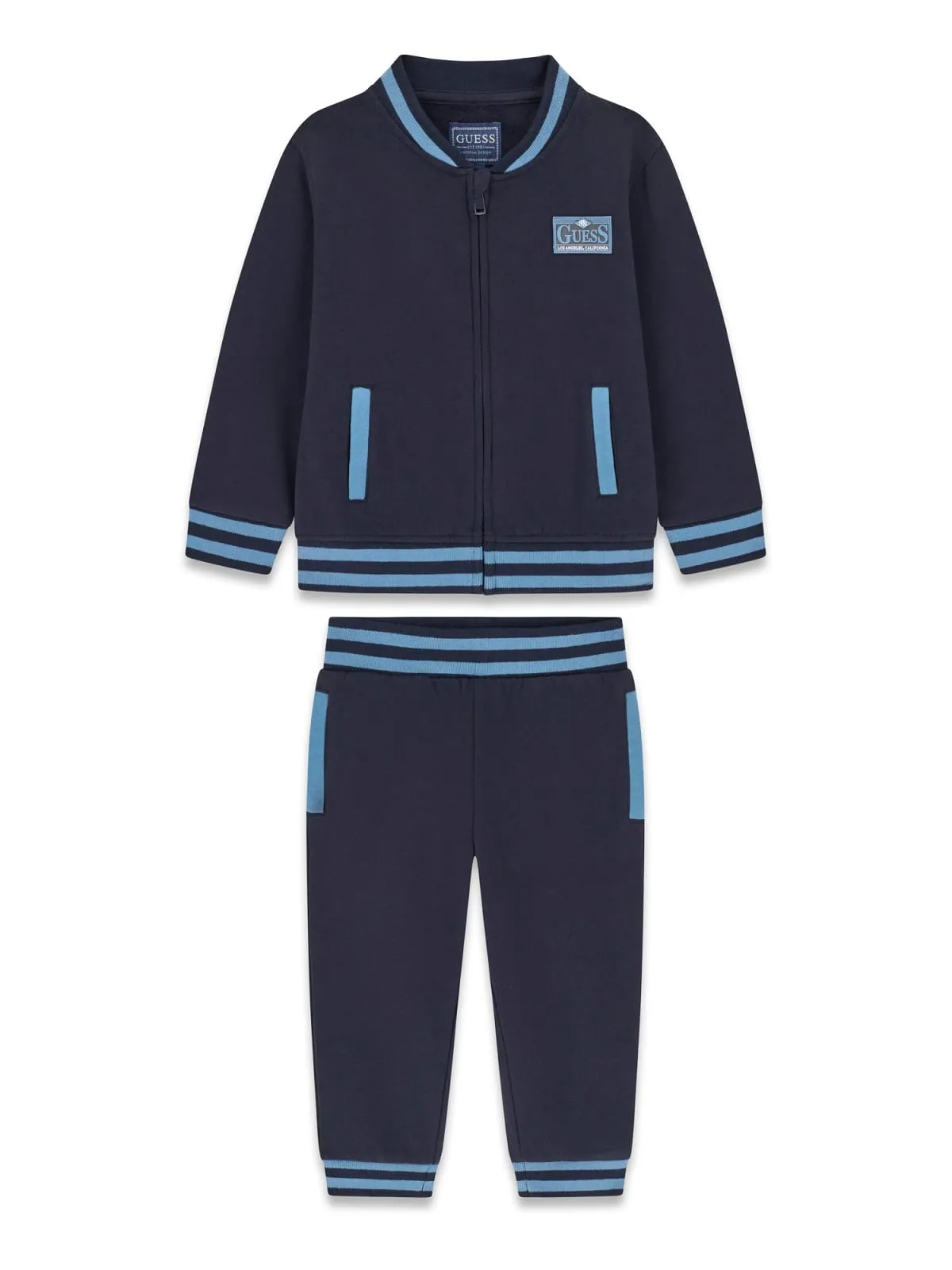 GUESS KIDS Детски спортен комплект в интелигентно синьо - Снимка 2