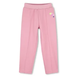 BILLIEBLUSH Детски розов спортен панталон с бродерия - Снимка 1